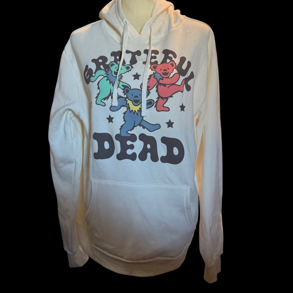 Mad Engine Grateful Dead Dancing Bears Hoodie, Un… - image 1
